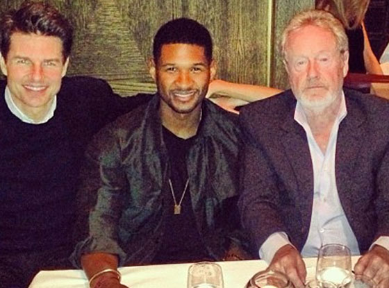 Usher, Tom Cruise Usher, Tom Cruise